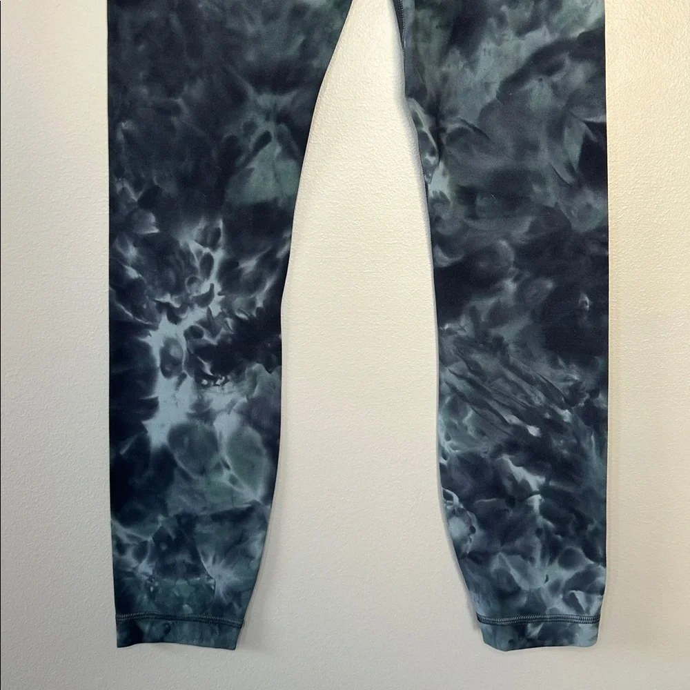Lululemon‎ Align High Rise Pant 25” Diamond Dye Tidewater Teal Size 0